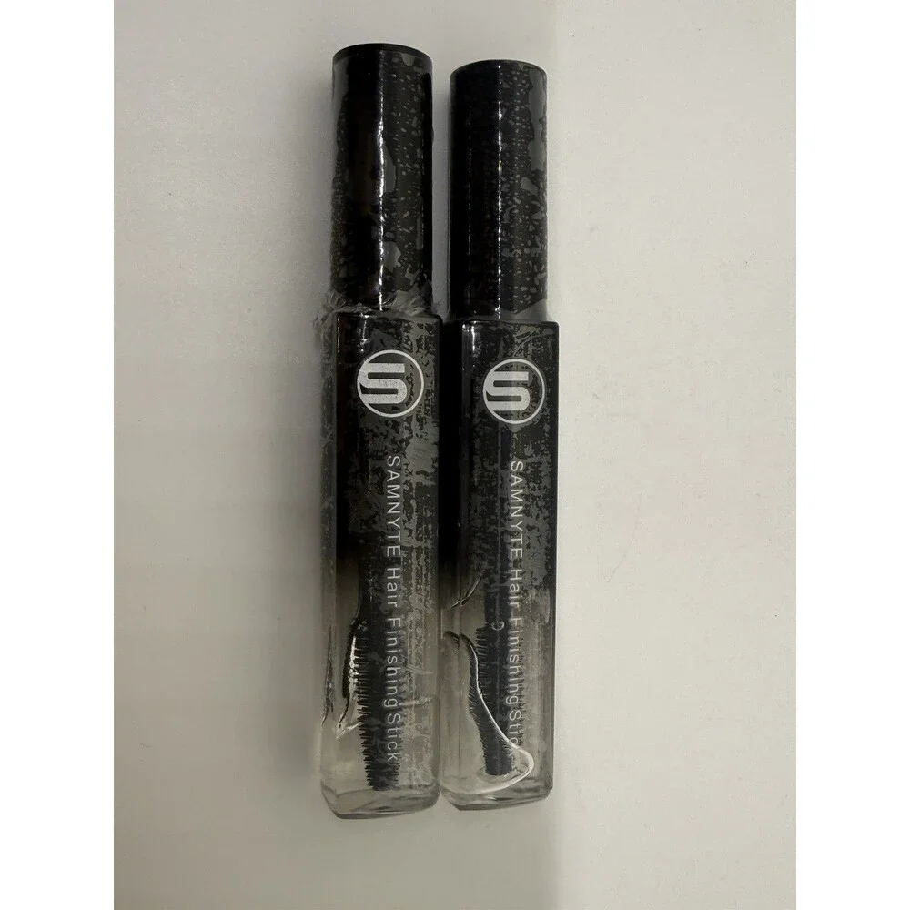 Samnyte Hair Finishing Stick Clear Hair Gel 0.7oz Frizz Control Set of 2 Smooth‎